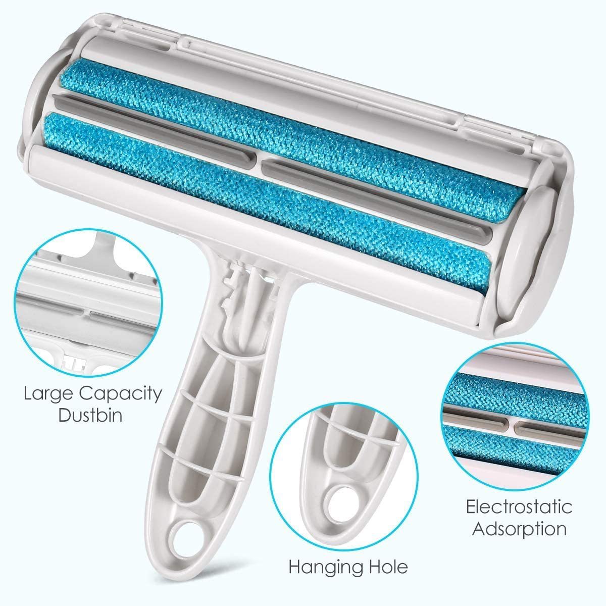 SELF-CLEANING PET HAIR REMOVER