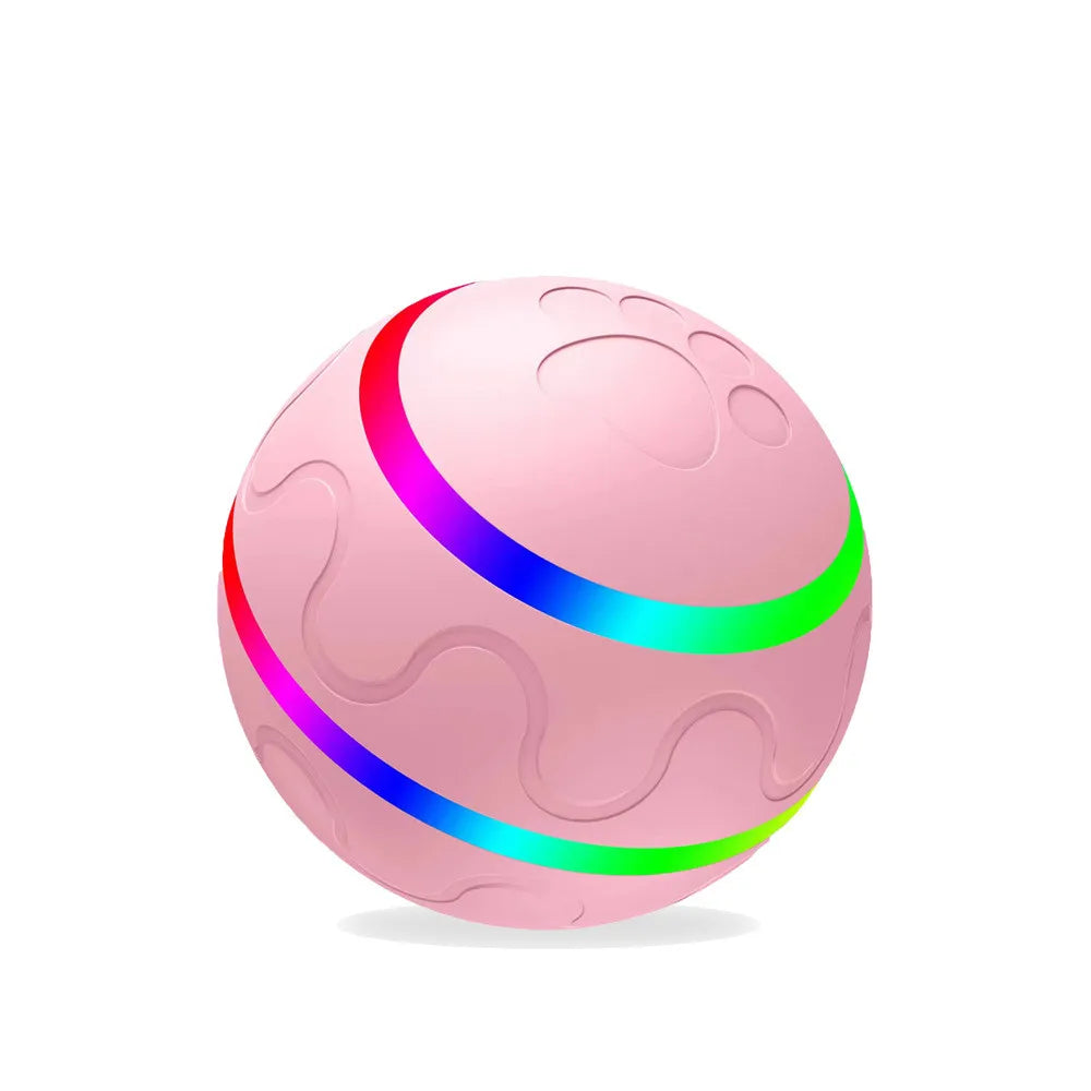 Smart Electric Dog Toy Ball With LED Flashing